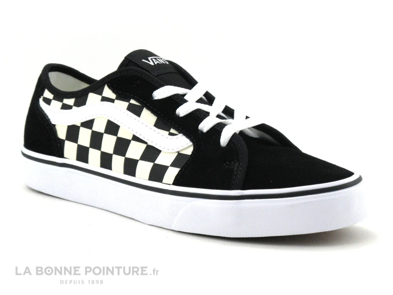 Vans FILMORE DECON Checkerboard Noir Blanc Damier - Basket 3 Vans FILMORE DECON Checkerboard Noir Blanc Damier - Basket