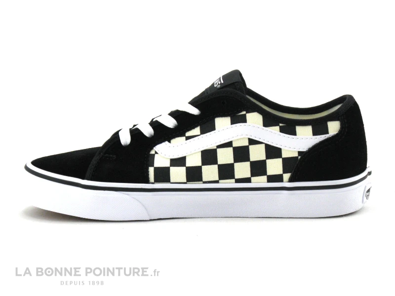 Vans FILMORE DECON Checkerboard Noir Blanc Damier - Basket 5 Vans FILMORE DECON Checkerboard Noir Blanc Damier - Basket – Image 3