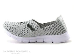 Morans KADOUR Argent - Basket Elastique Femme -Magasin De Chaussures cd24607c73b9e66c561f35ea11d5d5ef 3255601 166268