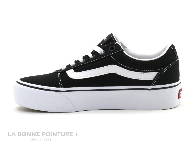 Vans WARD PLATFORM Black White - VN0A3TLC1871 - Basket Plateforme 5 Vans WARD PLATFORM Black White - VN0A3TLC1871 - Basket Plateforme – Image 3