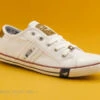 Mustang Shoes 1099-302-1 Blanc - Basket Toile -Magasin De Chaussures cd24607c73b9e66c561f35ea11d5d5ef 9516101 157380