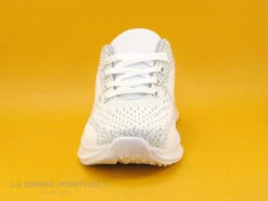 Run Away NINA Blanc - Basket Femme Maille Blanche -Magasin De Chaussures cd24607c73b9e66c561f35ea11d5d5ef a293101 178879