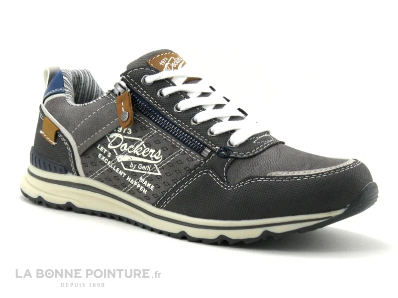 Dockers 42MO003 Gris - Basket Ville Homme 7 Dockers 42MO003 Gris - Basket Ville Homme – Image 5