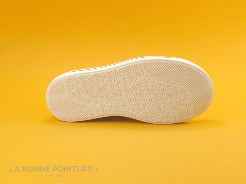 Bopy SAVA Blanc - Or Metal - Basket Mode Fille 9 Bopy SAVA Blanc - Or Metal - Basket Mode Fille – Image 7