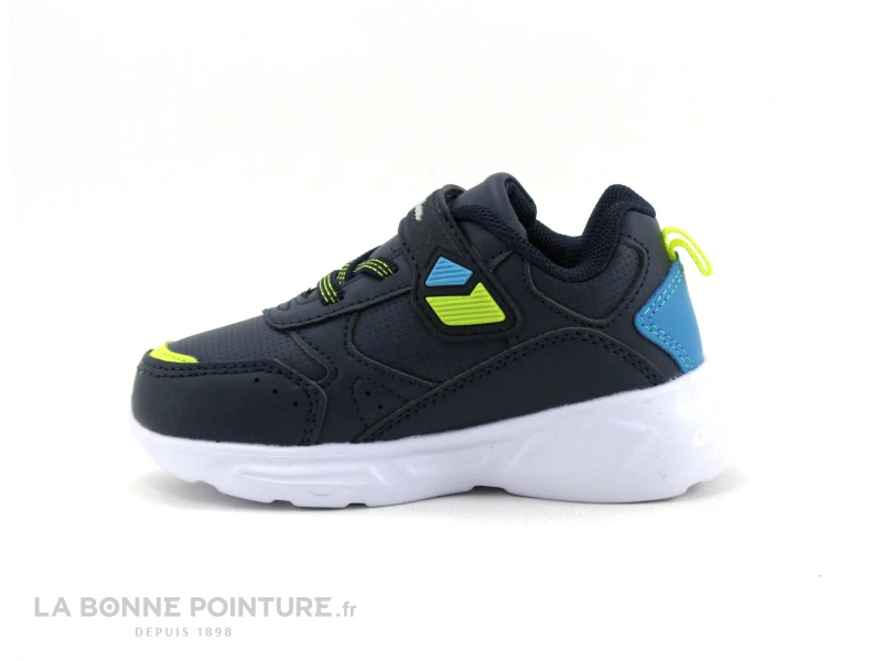 Champion WAVE B TD - Basket Leds GARCON - Bleu Marine-Turquoise-Jaune 5 Champion WAVE B TD - Basket Leds GARCON - Bleu Marine-Turquoise-Jaune – Image 3