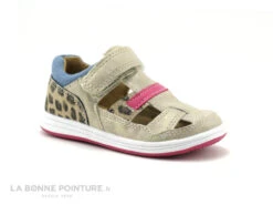 Wipop LOBOSA Beige Or - Fuschia - Bleu - Sandale Fille Bout Ferme -Magasin De Chaussures cd24607c73b9e66c561f35ea11d5d5ef img 0047.jpg 160084