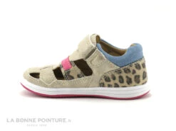 Wipop LOBOSA Beige Or - Fuschia - Bleu - Sandale Fille Bout Ferme -Magasin De Chaussures cd24607c73b9e66c561f35ea11d5d5ef img 0049.jpg 160083