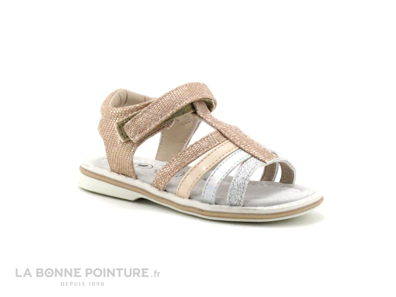 Chipie VENTRIPO Rose - Argent - Sandale Spartiate Bebe Fille 3 Chipie VENTRIPO Rose - Argent - Sandale Spartiate Bebe Fille