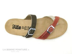 Bio Life 1934 964 Candy 05 Kaki - Rouge - Beige - Tong Femme -Magasin De Chaussures cd24607c73b9e66c561f35ea11d5d5ef img 0099.jpg 160052