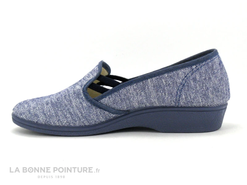 Soca 0689 - Bleu - Chausson Compense Femme 4 Soca 0689 - Bleu - Chausson Compense Femme – Image 2