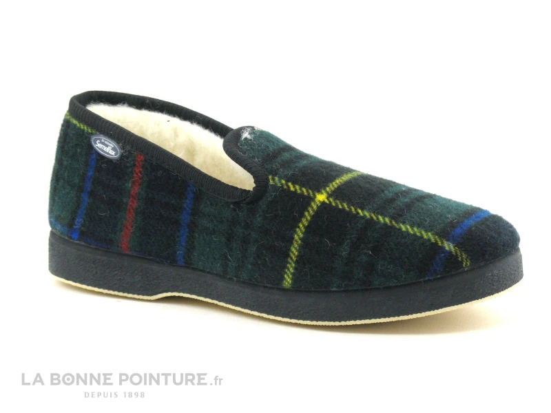 Semelflex Calolene Ecossais - Chausson Fourre 3 Semelflex Calolene Ecossais - Chausson Fourre
