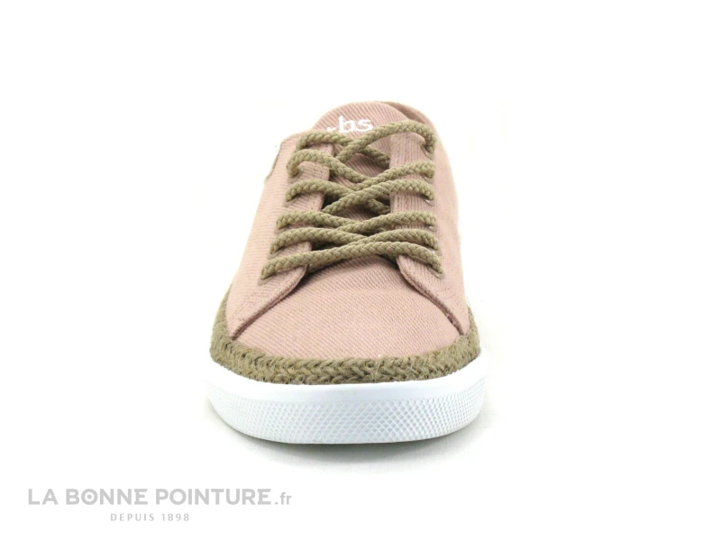TBS ETHYNNA R7156 Blush - Basket Femme Toile Rose 4 TBS ETHYNNA R7156 Blush - Basket Femme Toile Rose – Image 2