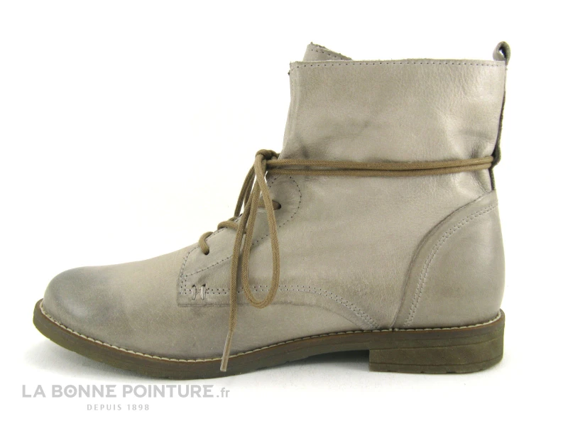 Com Un Point Adbalca Beige Boots Lacet WH-042H07 5 Com Un Point Adbalca Beige Boots Lacet WH-042H07 – Image 3
