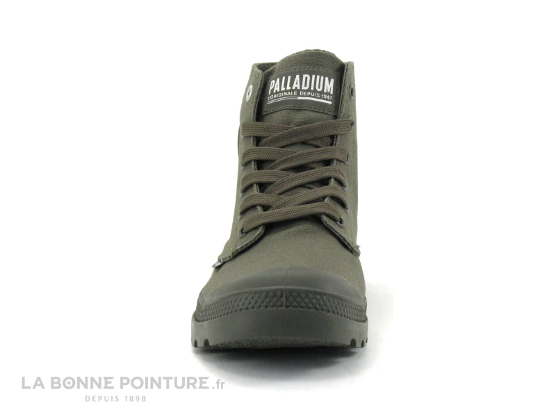 Palladium MONO CHROME Olive Night - Chaussure Montante Kaki 4 Palladium MONO CHROME Olive Night - Chaussure Montante Kaki – Image 2