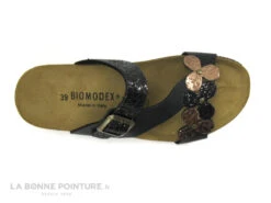 Biomodex 1275 - Noir - Bronze - 3 Fleures Glitter - Mule Femme -Magasin De Chaussures cd24607c73b9e66c561f35ea11d5d5ef img 0342.jpg 172016