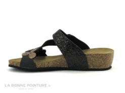 Biomodex 1275 - Noir - Bronze - 3 Fleures Glitter - Mule Femme -Magasin De Chaussures cd24607c73b9e66c561f35ea11d5d5ef img 0345.jpg 172018