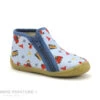 Bellamy NINO Pompier Ciel - Chausson Montant BEBE