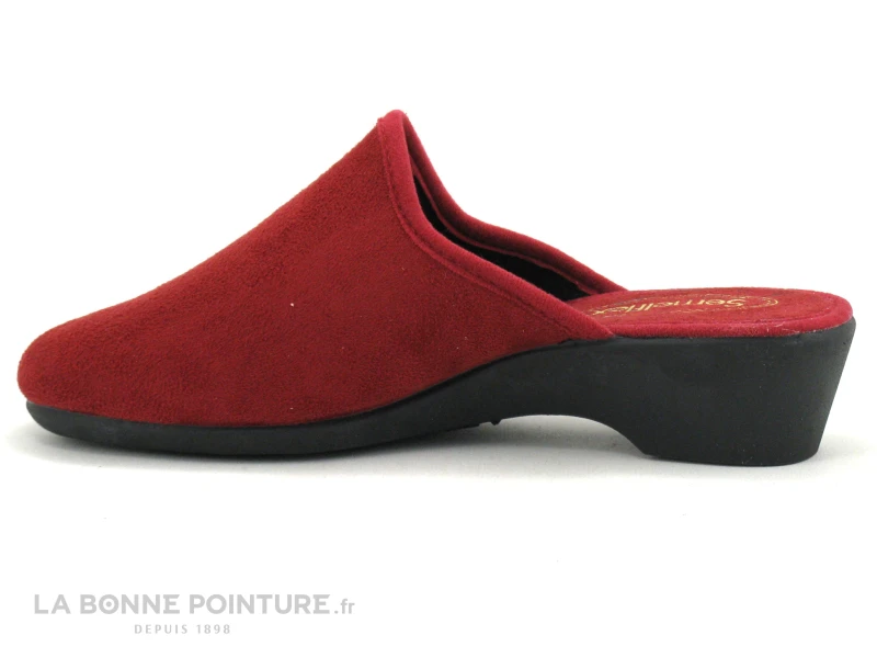 Semelflex Carene Rouge Mule Femme Pantoufle 5 Semelflex Carene Rouge Mule Femme Pantoufle – Image 3
