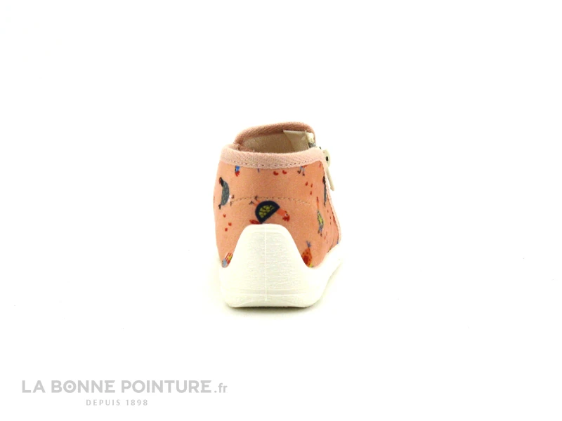 Bellamy TAFOI Cocotte Abricot - 28737002 - Chausson Premiers Pas Fille 6 Bellamy TAFOI Cocotte Abricot - 28737002 - Chausson Premiers Pas Fille – Image 4