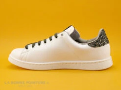 Victoria 125244 Blanc - Glitter - Lacet Kaki - Basket Basse Femme 11 Victoria 125244 Blanc - Glitter - Lacet Kaki - Basket Basse Femme -Magasin De Chaussures cd24607c73b9e66c561f35ea11d5d5ef img 0730.jpg 160855