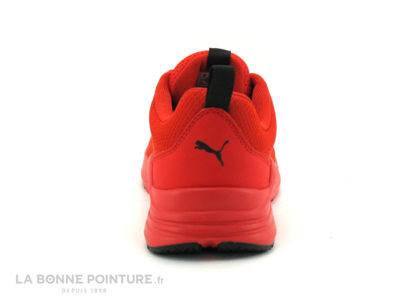 Puma WIRED RUN Red - Basket Rouge Avec Large Elastique JR 6 Puma WIRED RUN Red - Basket Rouge Avec Large Elastique JR – Image 4