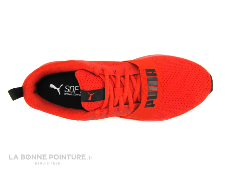Puma WIRED RUN Red - Basket Rouge Avec Large Elastique JR 8 Puma WIRED RUN Red - Basket Rouge Avec Large Elastique JR – Image 6