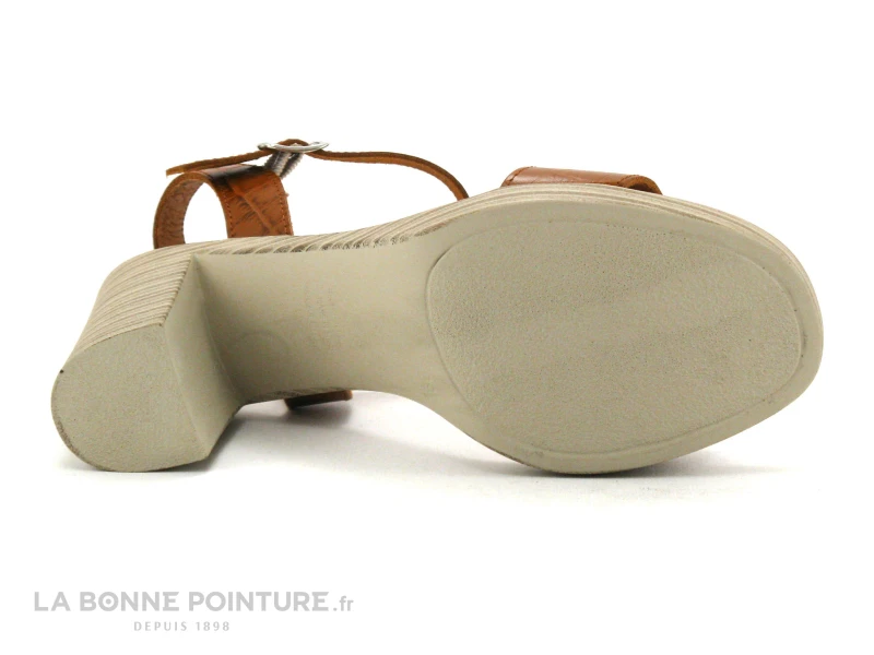 Eva Frutos 990 Marron - Sandale Talon Haut Et Epais 9 Eva Frutos 990 Marron - Sandale Talon Haut Et Epais – Image 7