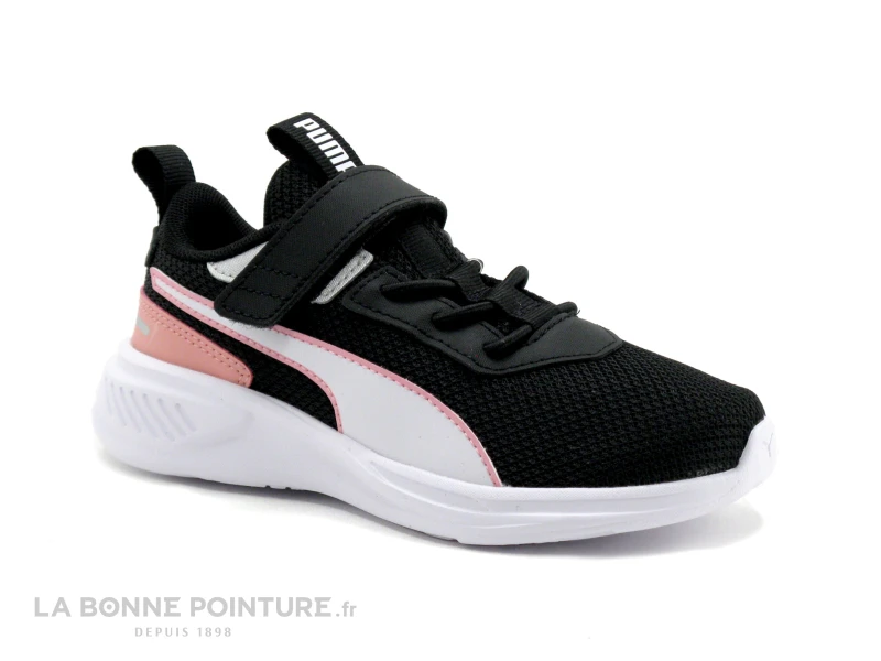 Puma SCORCH RUNNER Black Peony - Basket Fille Noire Et Rose 3 Puma SCORCH RUNNER Black Peony - Basket Fille Noire Et Rose