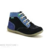 Kickers BONZIP-2 - Marine Bleu Tricolore - 879059 - Bottillon BEBE