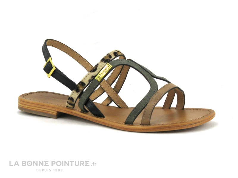 Tropeziennes HONI 23274 Kaki Multi - Leopard - Sandale 7 Tropeziennes HONI 23274 Kaki Multi - Leopard - Sandale – Image 5