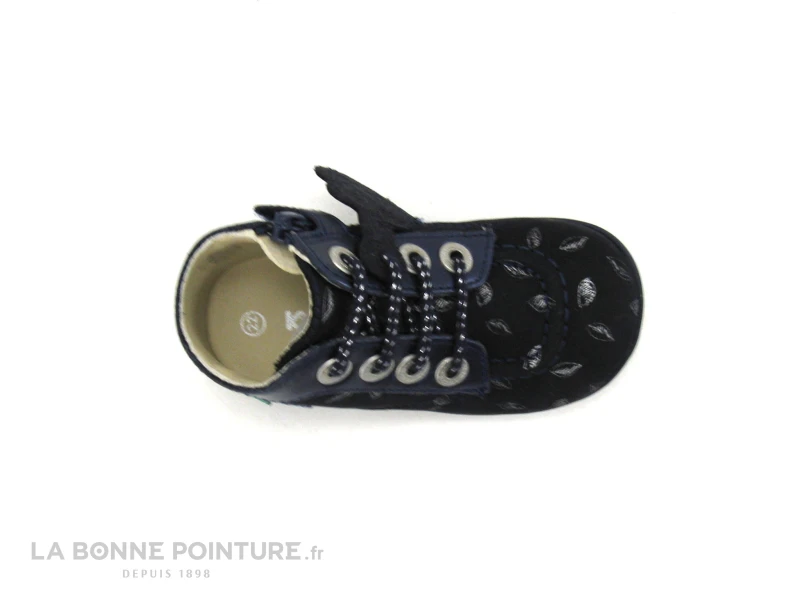 Kickers BONZIP-2 - 879058 - Marine Imprime - Chaussure Montante BEBE 8 Kickers BONZIP-2 - 879058 - Marine Imprime - Chaussure Montante BEBE – Image 6
