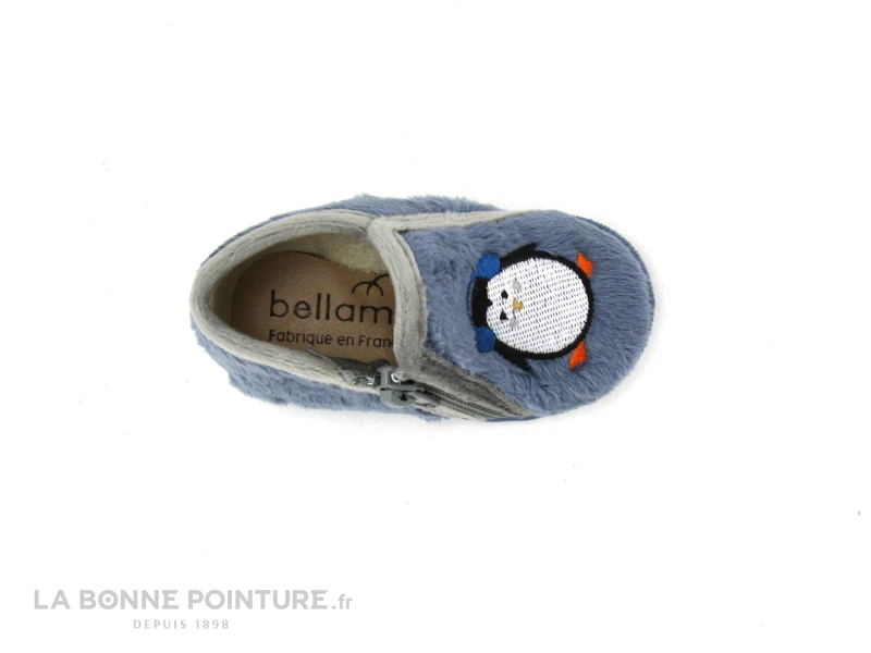 Bellamy MANUEL Pingouin Bleu - Chausson Montant BEBE 8 Bellamy MANUEL Pingouin Bleu - Chausson Montant BEBE – Image 6