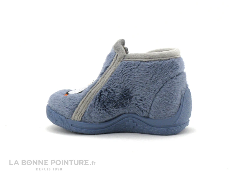 Bellamy MANUEL Pingouin Bleu - Chausson Montant BEBE 5 Bellamy MANUEL Pingouin Bleu - Chausson Montant BEBE – Image 3