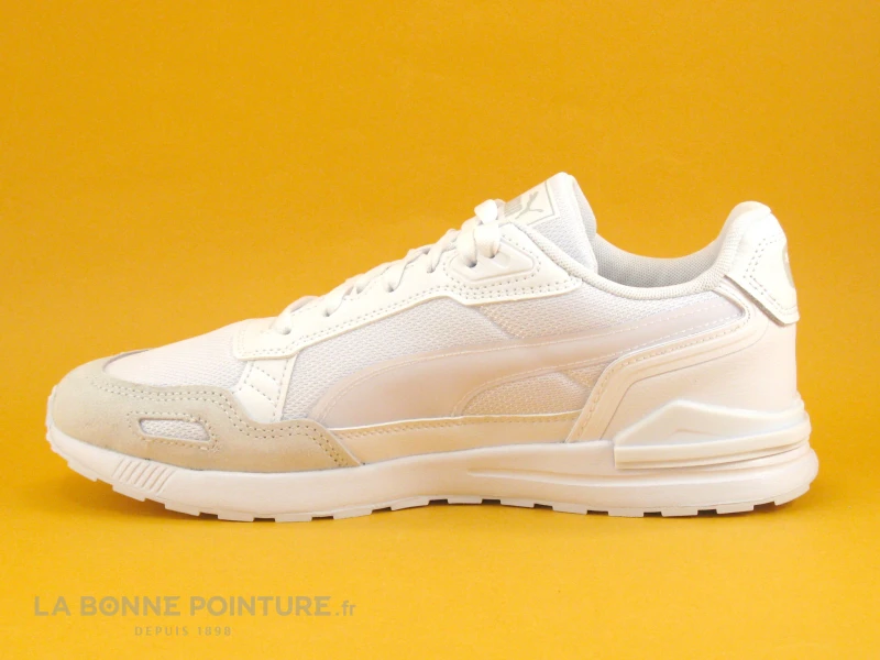 Puma GRAVITON Tera - Blanc - Gris - Basket Mode Homme 5 Puma GRAVITON Tera - Blanc - Gris - Basket Mode Homme – Image 3