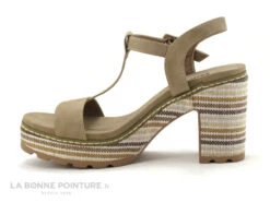 Refresh 72212 Taupe - Sandale - Talon Haut Et Semelle Rayures -Magasin De Chaussures cd24607c73b9e66c561f35ea11d5d5ef img 1334.jpg 148255