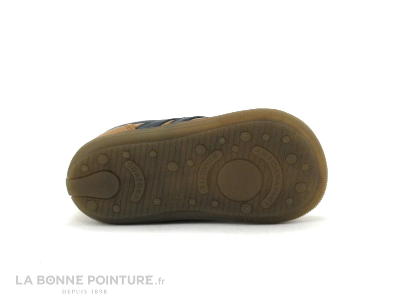 Bopy ZAVO Caramel - Chaussure BEBE Avec Lacet 9 Bopy ZAVO Caramel - Chaussure BEBE Avec Lacet – Image 7