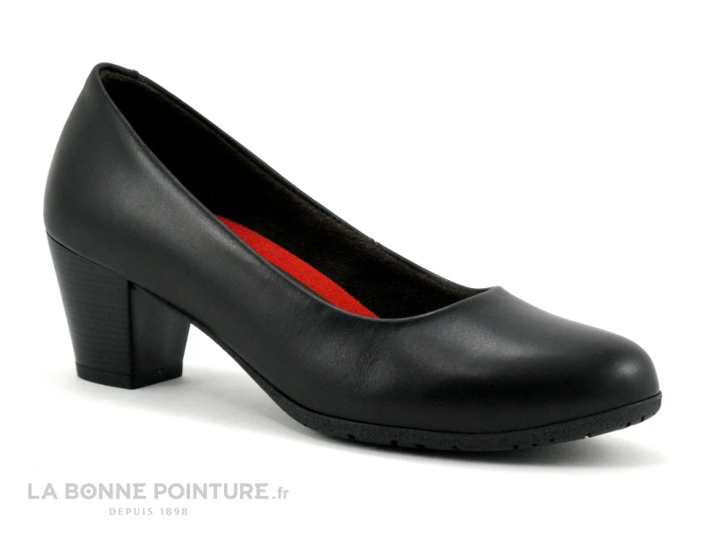 Carla Tortosa 75275 Noir - Escarpin Souple - Talon Moyen 3 Carla Tortosa 75275 Noir - Escarpin Souple - Talon Moyen