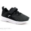 Puma COMET 2 Alt V - Basket Noire - Gris - Elastique Et Velcro