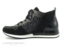 Remonte R2543-42 - Noir - Gris Metal - Pois - Chaussure Montante Femme -Magasin De Chaussures cd24607c73b9e66c561f35ea11d5d5ef img 1472.jpg 173422
