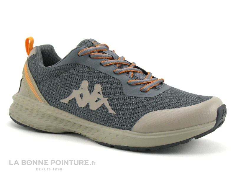 Kappa KOMBAT GLINCH 2 371B7LW A0N - Gris - Beige - Basket Homme 3 Kappa KOMBAT GLINCH 2 371B7LW A0N - Gris - Beige - Basket Homme