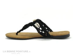The Divine Factory TX3962 Noir Macrame - Coquillage - Tong Femme 7 The Divine Factory TX3962 Noir Macrame - Coquillage - Tong Femme -Magasin De Chaussures cd24607c73b9e66c561f35ea11d5d5ef img 1489.jpg 148412