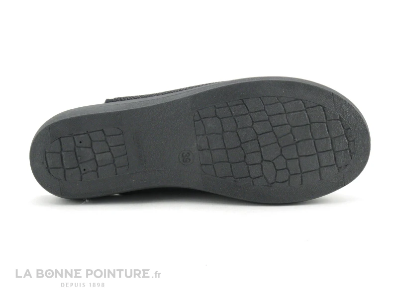 Neles ROPAFA Noir Brillant - Pantoufle Bride Arriere 9 Neles ROPAFA Noir Brillant - Pantoufle Bride Arriere – Image 7