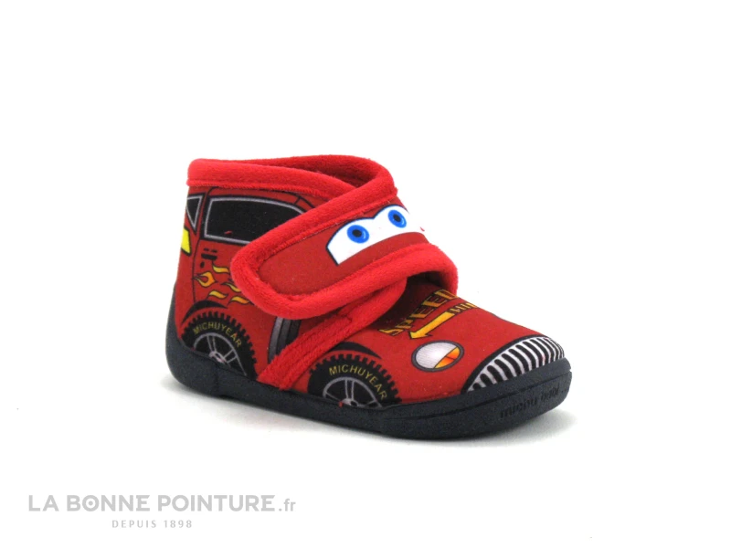 Michu 2601 Rouge - Pompiers - Chausson BEBE Avec Scratch 3 Michu 2601 Rouge - Pompiers - Chausson BEBE Avec Scratch
