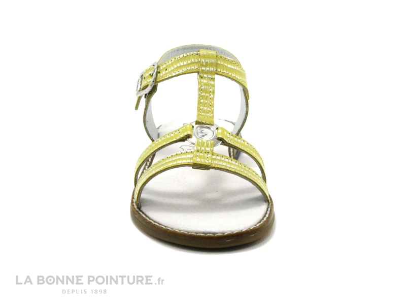 Bopy EDELYNE Jaune Nu-pieds Fille 4 Bopy EDELYNE Jaune Nu-pieds Fille – Image 2