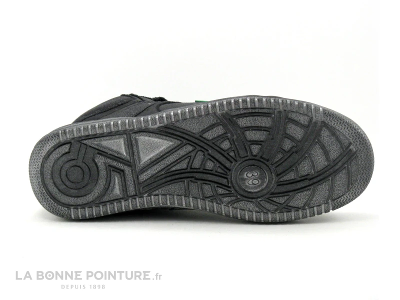 Kickers LOWELL Noir Brillant - 739352-30 - Basket Montante 9 Kickers LOWELL Noir Brillant - 739352-30 - Basket Montante – Image 7