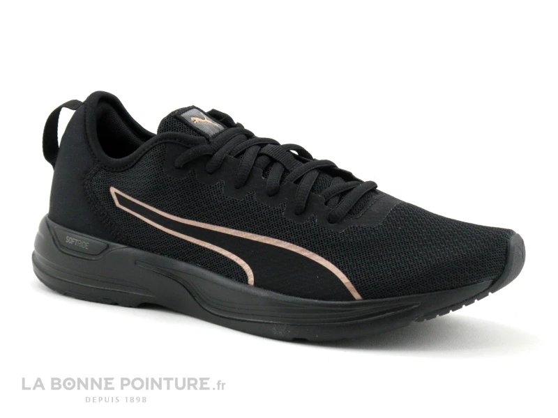 Puma ACCENT Black Rose Gold 195515 - Basket Sport Femme 7 Puma ACCENT Black Rose Gold 195515 - Basket Sport Femme – Image 5