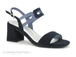 Marco Tozzi 2-28325-24 Navy Comb - Sandale Talon Large