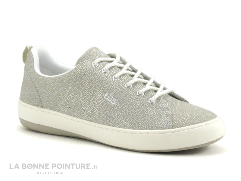 Tbs THIMORA J7223 - Beige Metallise - Basket Basse Femme 3 Tbs THIMORA J7223 - Beige Metallise - Basket Basse Femme