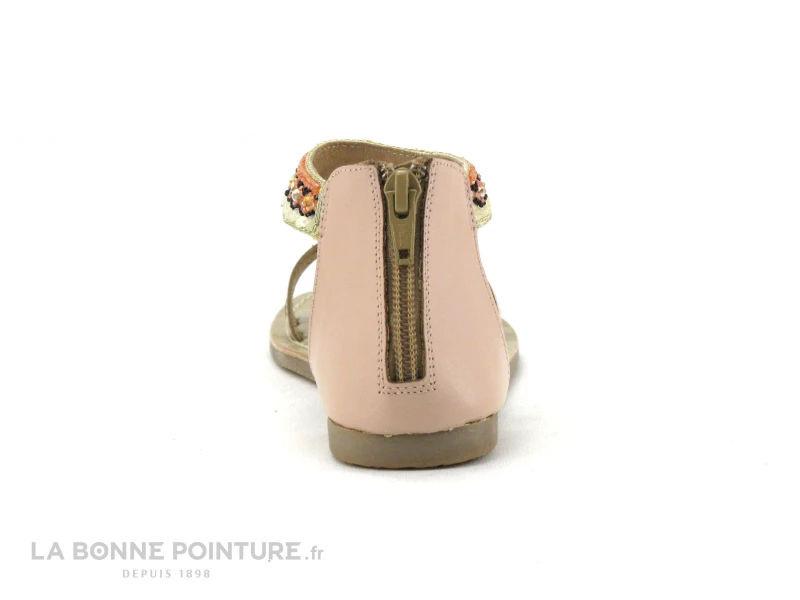 Wipop IDOBA Rose - Perles - Sandale Fille Avec Zip 5 Wipop IDOBA Rose - Perles - Sandale Fille Avec Zip – Image 3