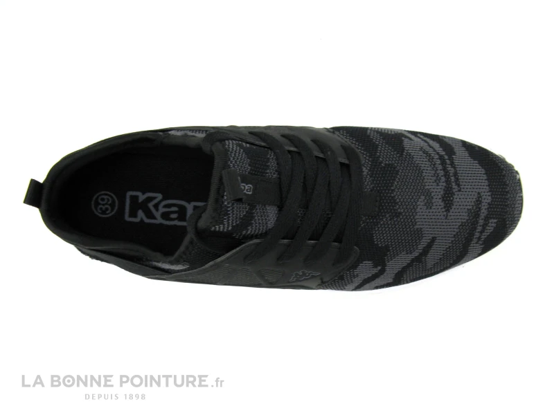 Kappa San Diego Lace - 3117LSW - Noir Gris - Basket Sport Juniors 6 Kappa San Diego Lace - 3117LSW - Noir Gris - Basket Sport Juniors – Image 4